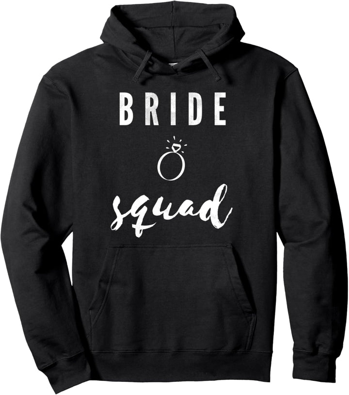 Bride Squad Team Braut Bachelorette Brautparty Pullover Hoodie