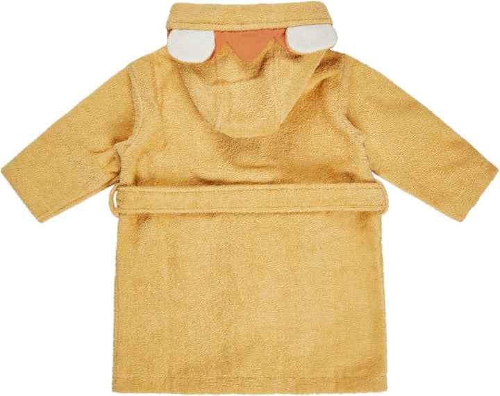 Sterntaler Unisex Kinder Bademantel Löwe Leo Baby- und Kinder Bademantel (1er Pack) 104 ocker, 104 o
