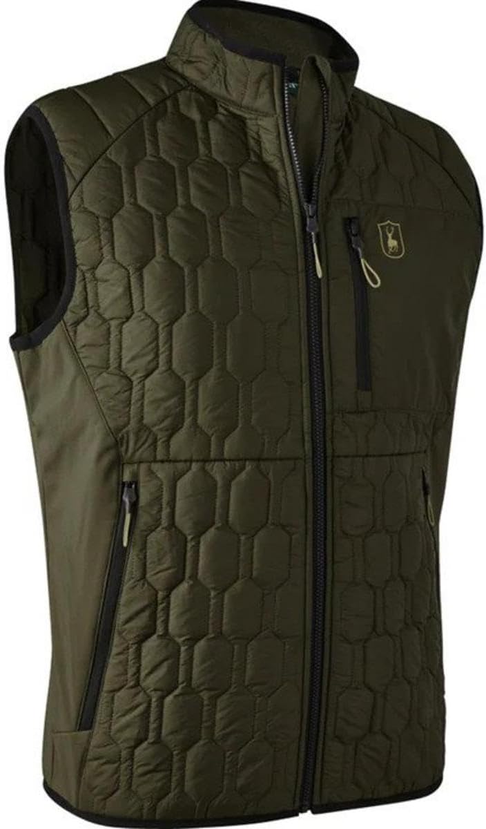 Deerhunter Mossdale Quilted Waistcoat - Green, S