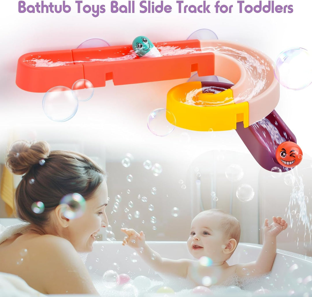 Badespielzeug, Badewannenspielzeug Kinder, Badezimmerspielzeug mit Saugnapf, Badewannenspielzeug mit