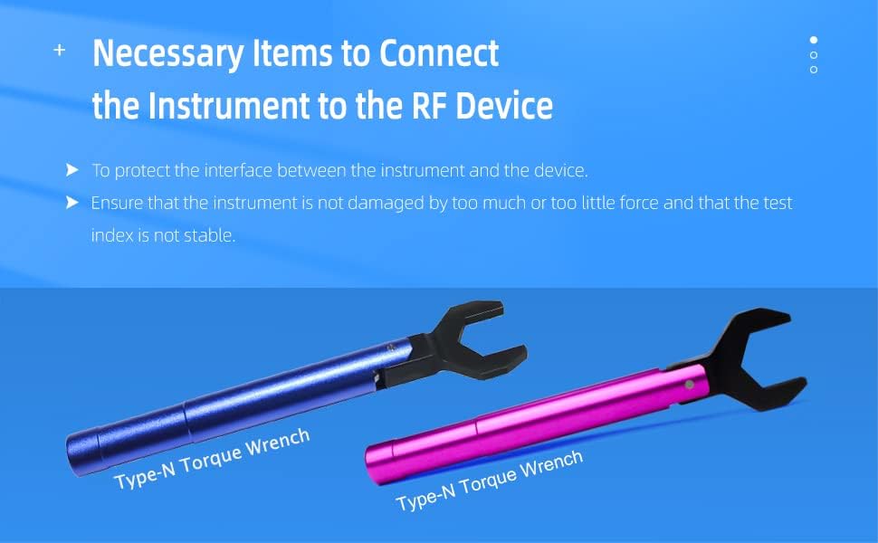 TOJOIN N Drehmomentschlüssel für RF-Stecker 20 mm 1.0N·m für N Steckverbinder Konverter Tragbarer Sc