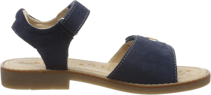 Lurchi Mädchen Zenzi Riemchensandalen 26 EU Blau Navy 22, 26 EU Blau Navy 22