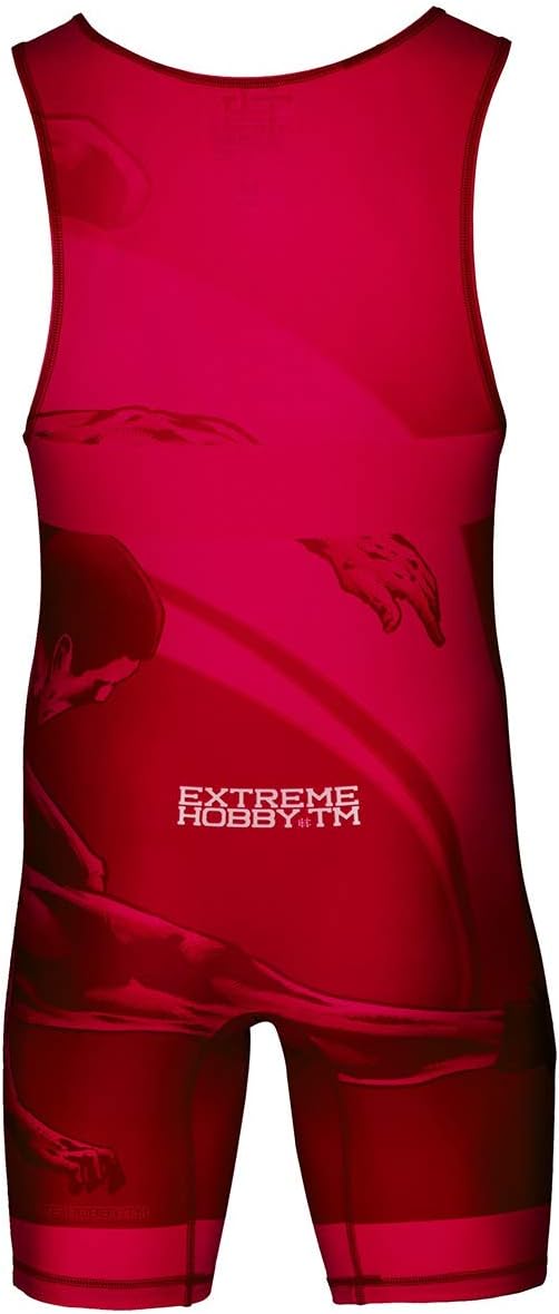 Extreme Hobby Unisex Kinder 1533 T-Shirt 152 Rot, 152 Rot
