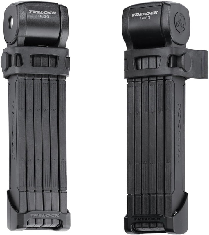 Trelock FS 380 Trigo L Faltschloss 100 cm schwarz mit Halter X-Move inkl. Fahrradklingel