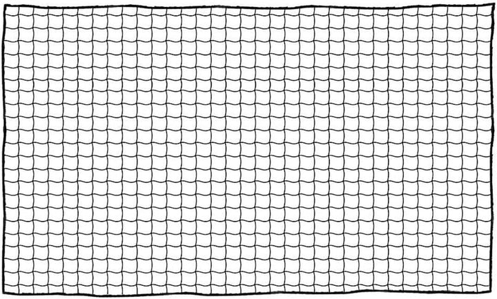Aoneky Fussball Backstop Netz 3x3M/ 3x6M | quadratisches Netz 10x10cm No Knot | Fussball-Containment