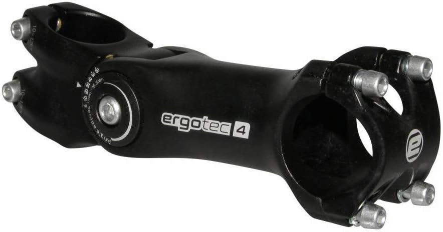 ergotec Octopus 2 Ahead A-Head Vorbau // winkelverstellbar Schwarz Einheitsgrösse, Schwarz Einheitsg