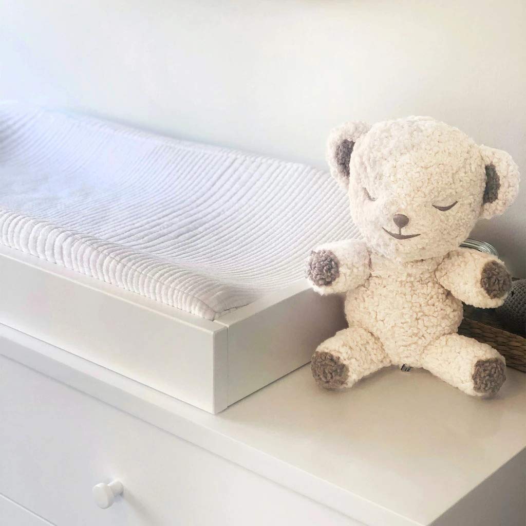 SNOObear Teddy mit Weissem Rauschen, Creme, Creme