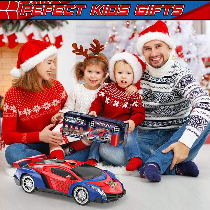 Mieryd Ferngesteuertes Auto ab 3 4 5 6 7 8+ Jahre, Kinder Spiele Draussen Drinnen 1:18 Spider RC Aut