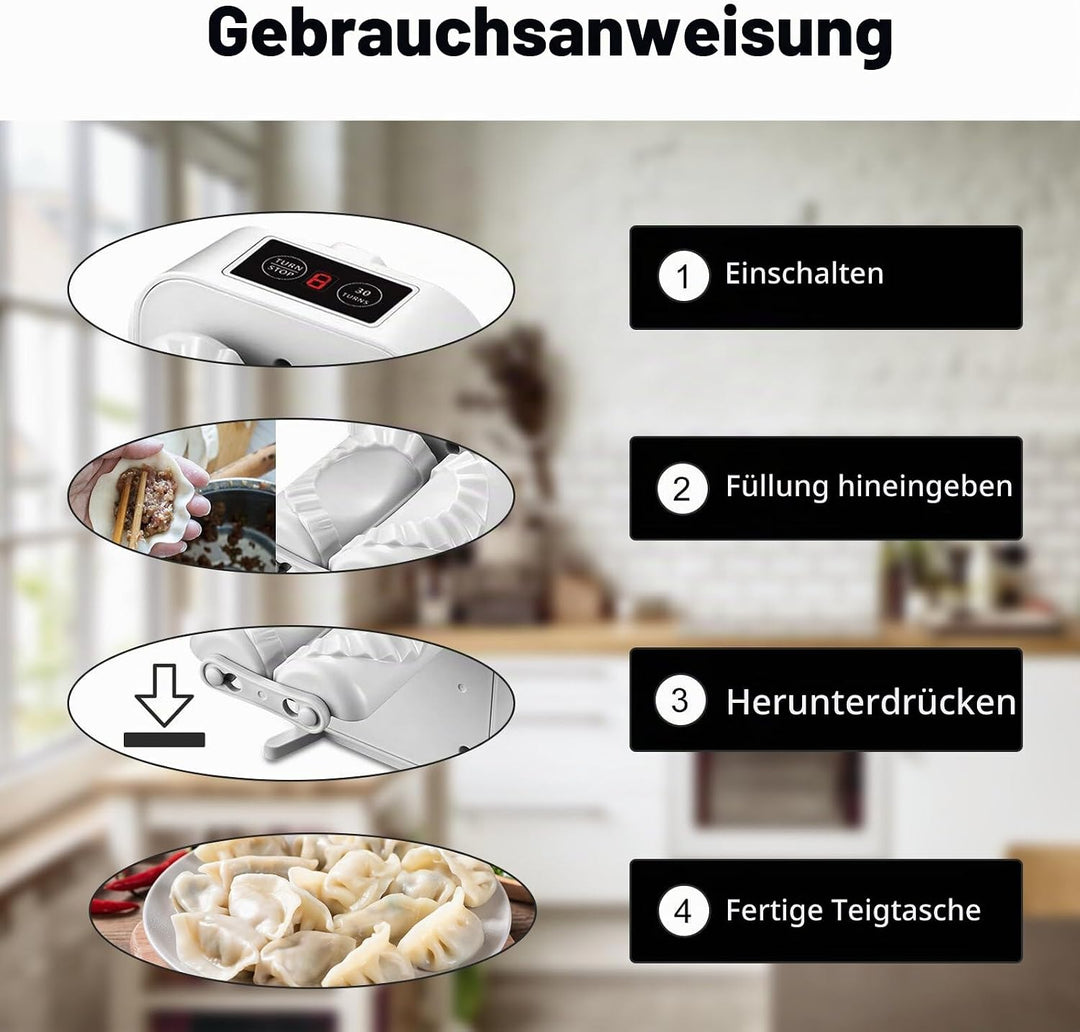 Ravioli Dumpling Maker Automatischer: Ravioli Former Automatische Knödelmaschine, Elektrische Raviol