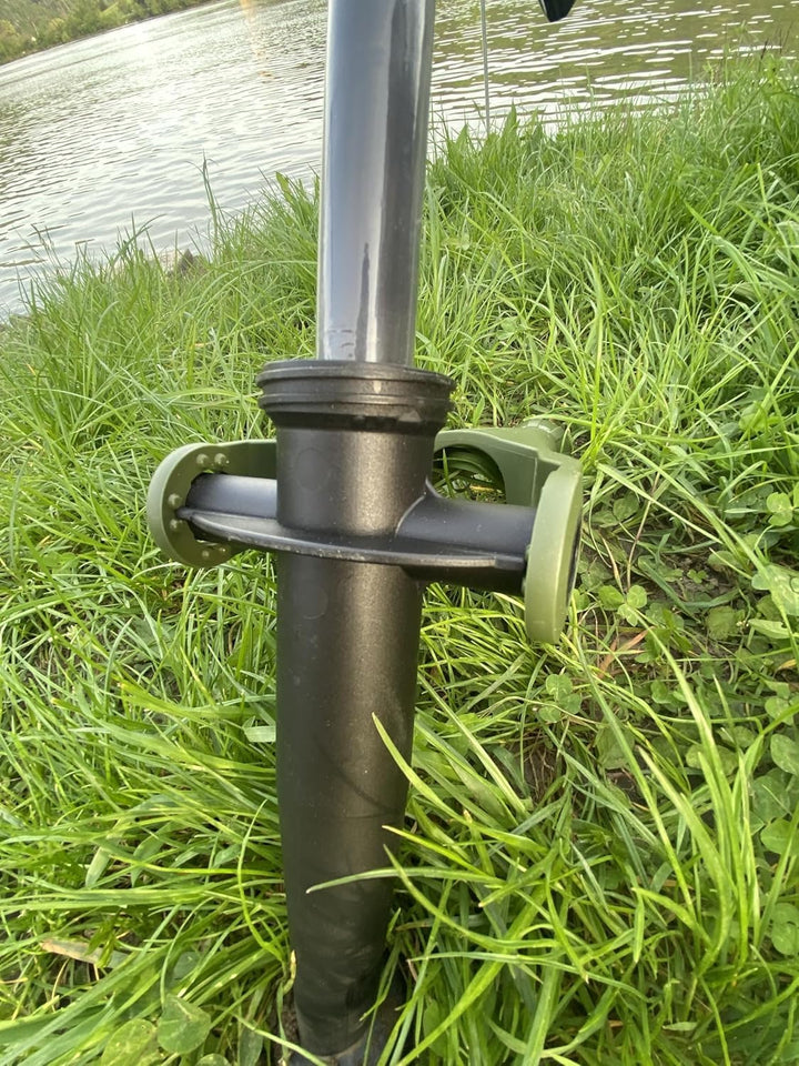 Krinner® Vario Drill Erdanker Angelzubehör als Sonnenschirmständer, Kescher- oder Angelrutenhalterun
