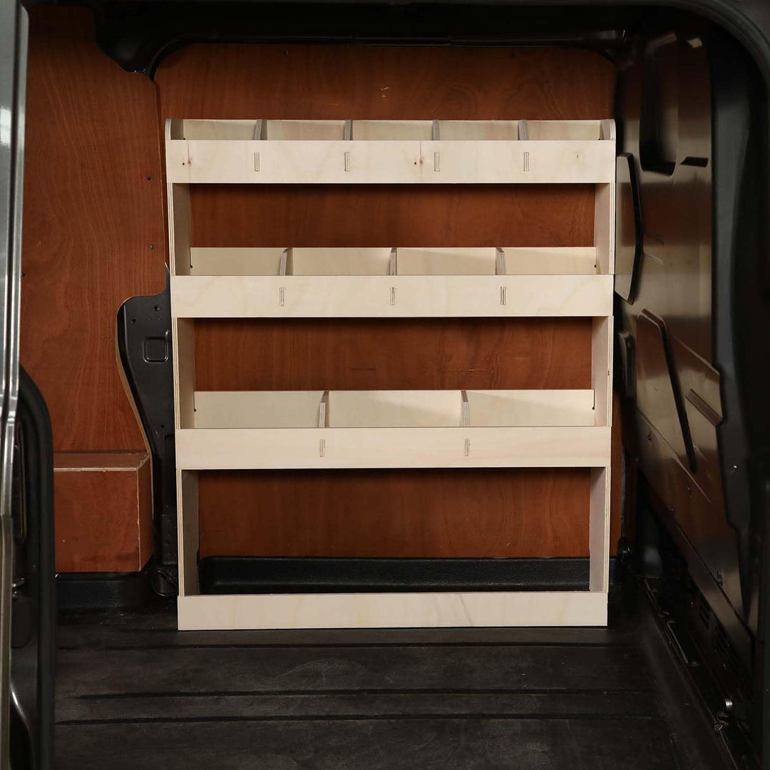 Vanify - Kompatibel mit Ford Transit Custom L1 2012+ Fahrzeugeinrichtung Fahrzeugregale, Fahrerseite