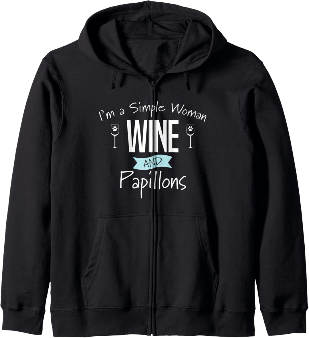 Papillon Dog Lover Funny Saying Pun Quote Kapuzenjacke