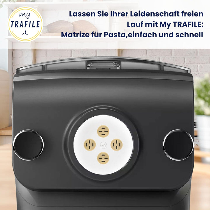 My Trafile – Matrize Linie Pro N°32 Tagliolini 3,5 mm aus POM mit professionellen Einsätzen, kompati