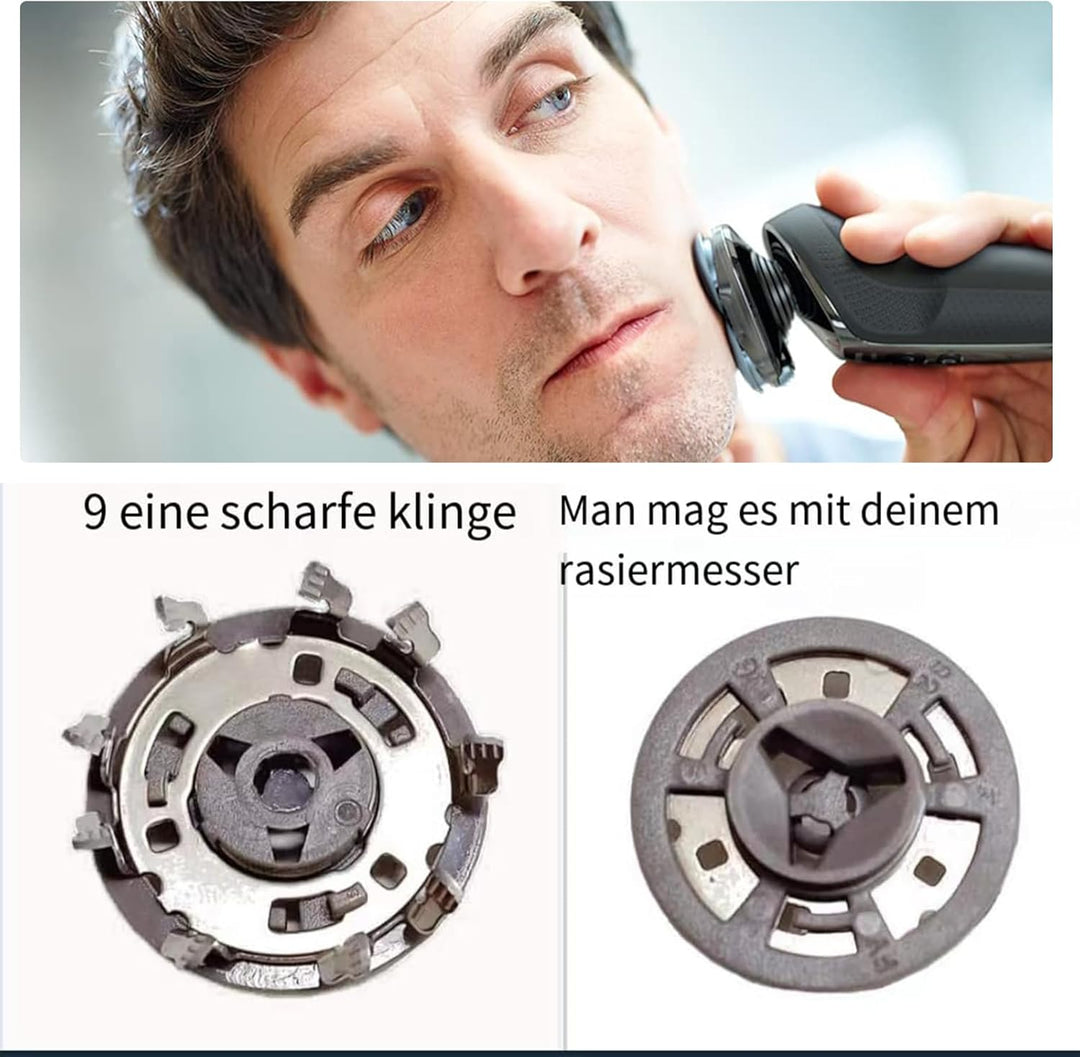 SH30/50 Ersatzköpfe, kompatibel mit Norelco 3000 Ersatzklingen und für Philips Norelco Serie 3000, 2