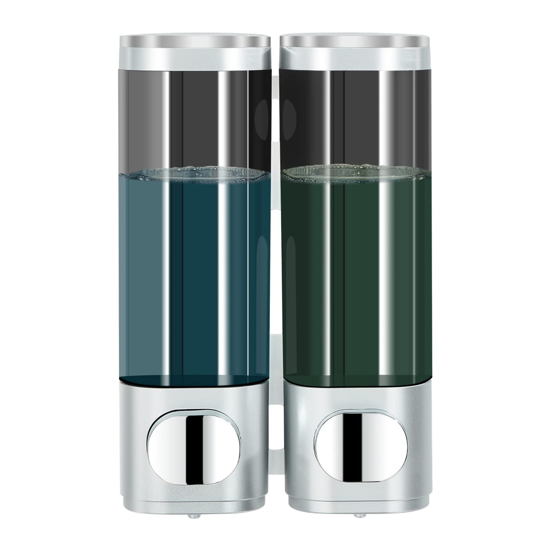 modunful Shampoo Conditioner Dispenser, Shower Dispenser Drill-Free Shampoo Dispenser für Dusche Wan