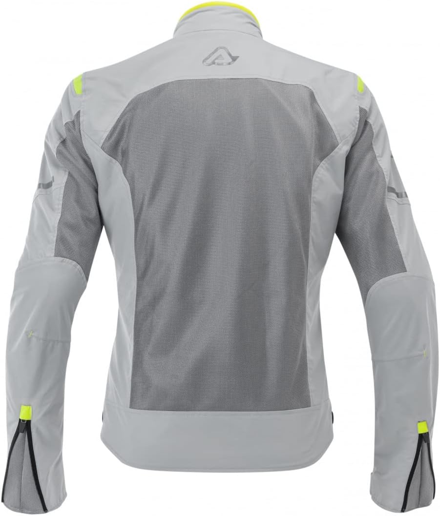 Acerbis Unisex 0023744.290.064 Jacke, Grau/Gelb, M