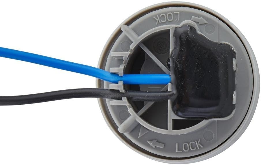 HELLA - Nebelschlussleuchte - Halogen - 24/12V - Einbau - Lichtscheibenfarbe: rot - Stecker: Flachst