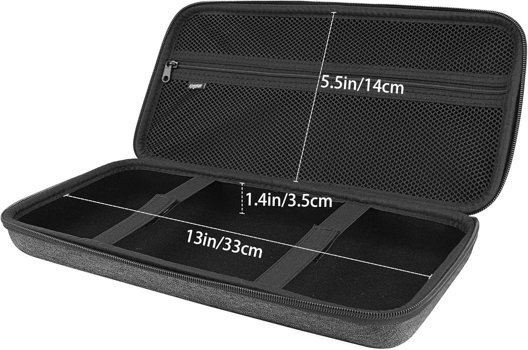 Hard 75% Keyboard Case, Hard Travel Storage Case for 84 Key Portable Keyboard, Compatible with Keych