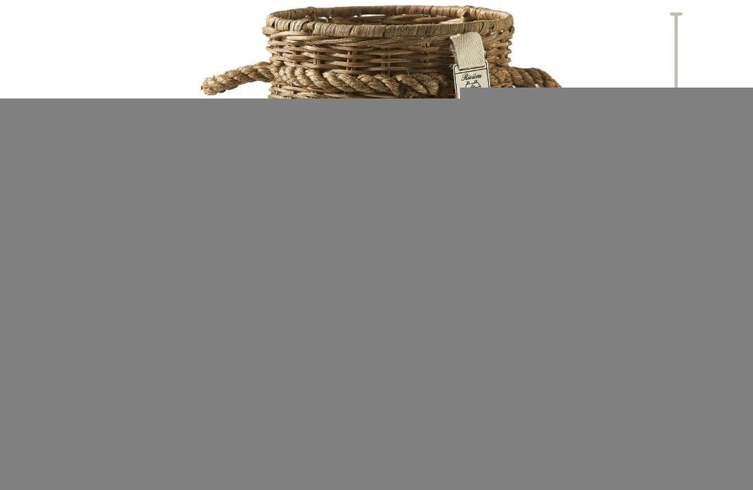 Riviera Maison küchenutensilien, löffelhalter, besteckkorb rattan, Küche behälter, besteckbehälter r