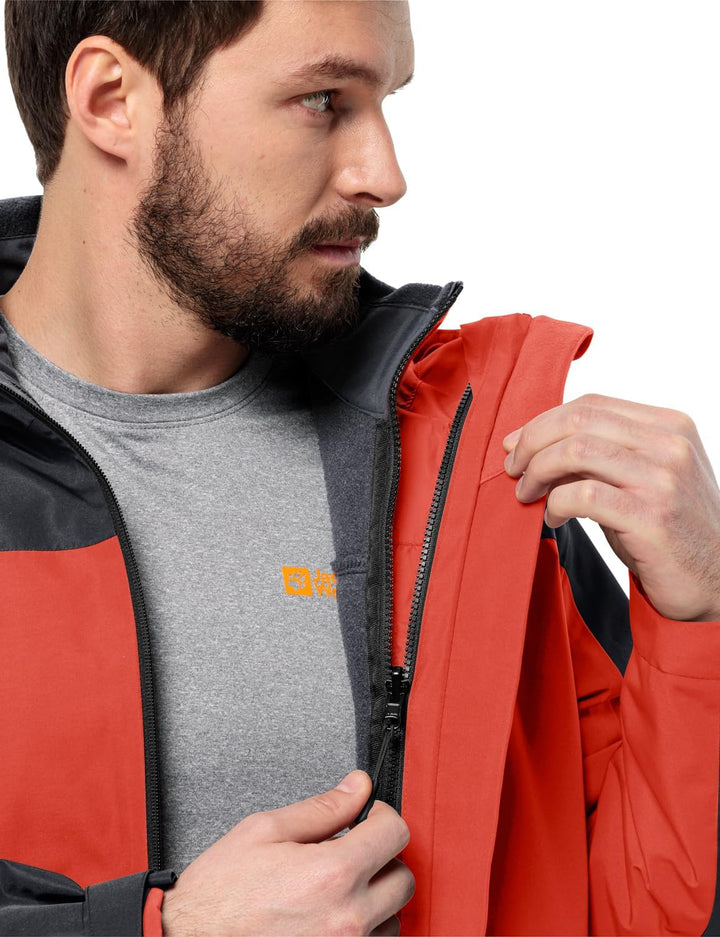 Jack Wolfskin Herren Taubenberg 3in1 Jkt M Jacket (1er Pack) S aurora blue, S aurora blue