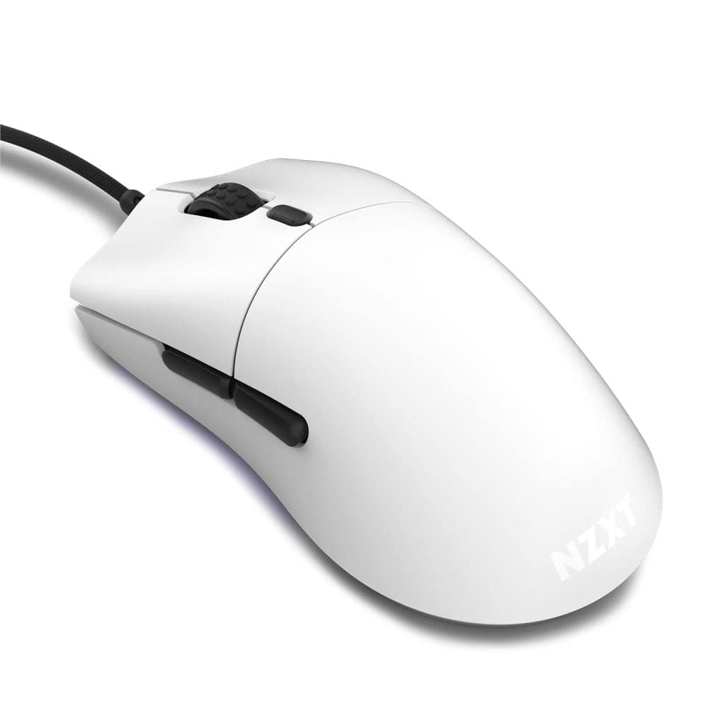 NZXT Lift - MS-1WRAX-WM - PC-Gaming-Maus - Leichte, beidhändige Maus - High-End PixArt 3389 Optische