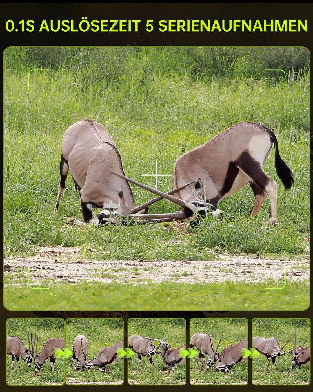 FKPCAM Wildkamera Solar WLAN mit Handyübertragung App, 4K HD Video 64MP Eingebaute 5000mAh Lithium-B