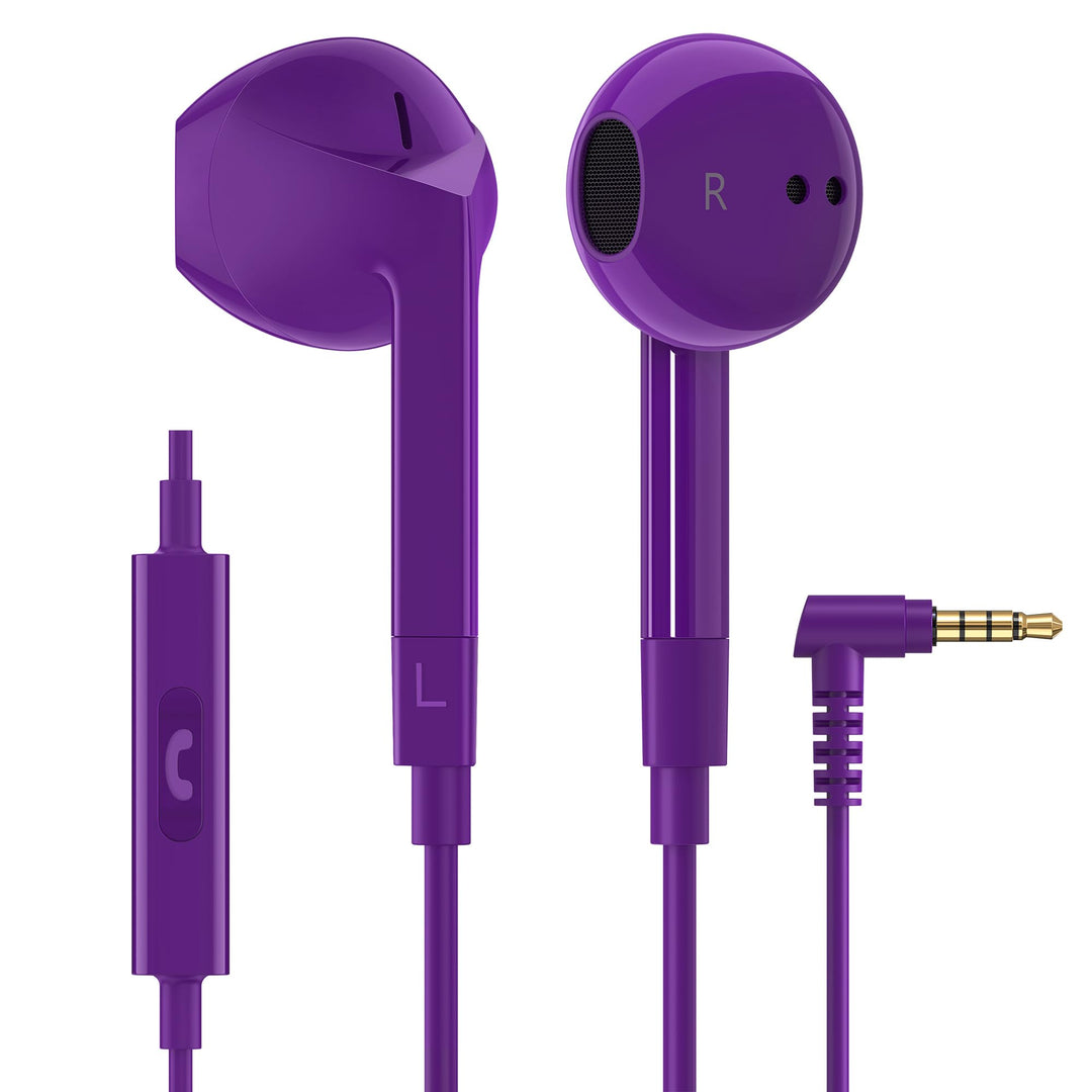 LUDOS FEROX Kopfhörer In Ear Kopfhörer mit Kabel und Mikrofon, 5 Jahre Garantie, In Ear Ohrhörer, 3,