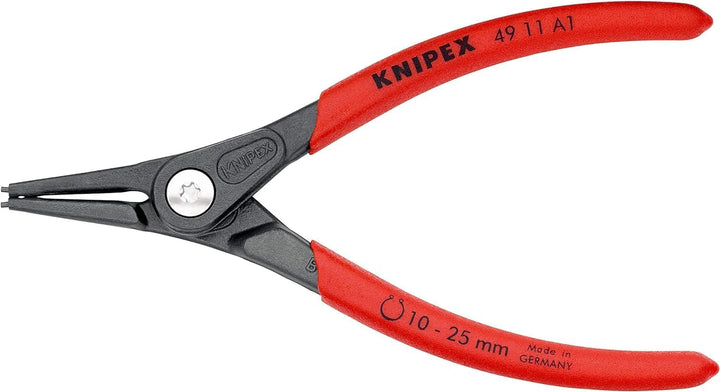KNIPEX Präzisions-Sicherungsringzange für Aussenringe auf Wellen auf SB-Karte mit rutschhemmendem Ku