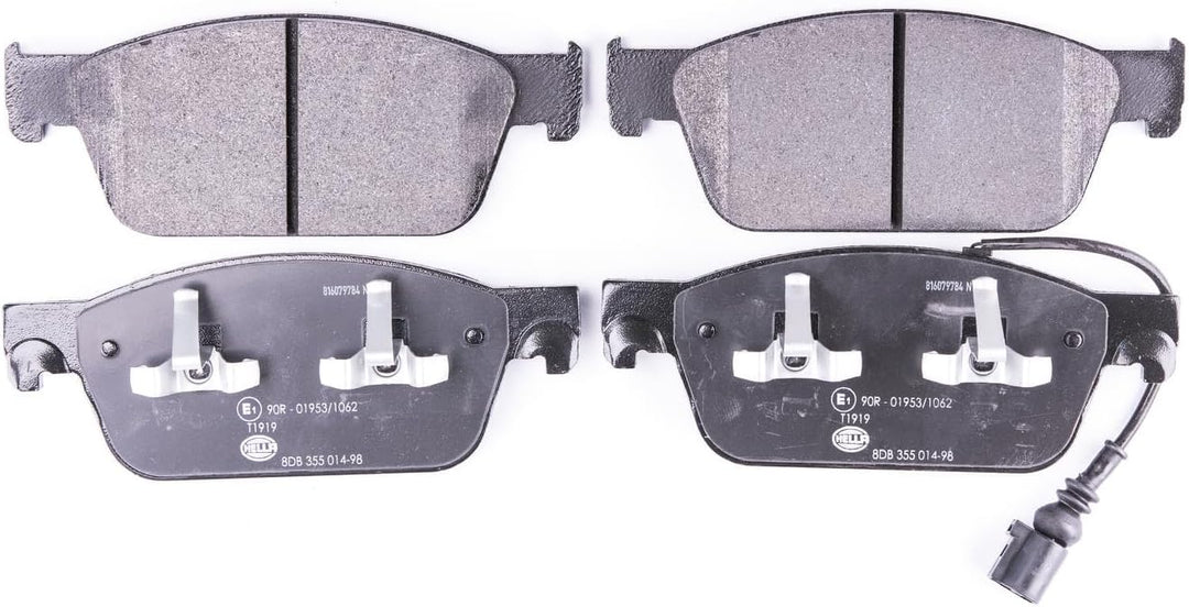 HELLA PAGID 8DB 355 014-981 Bremsbelagsatz - T1919 - Dicke/Stärke: 18.1mm - Bremssystem: Teves - mit