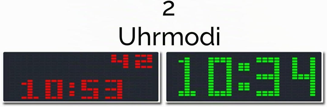 Buntes LED -Musikspektrum -Display, Audiospektrumanalysator, Rhythm Light Level Voice Sensor Clock,
