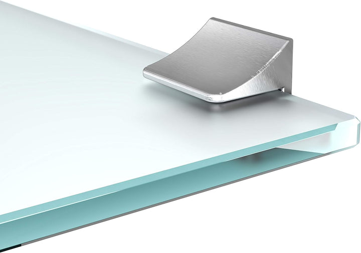 bijon Glasregal Glasablage Wandregal Glas Bad-Regal Glas Badezimmer Regal Badablage Ablageregal - 8m