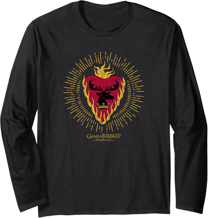 Game of Thrones Stannis Baratheon Burst Sigil Langarmshirt