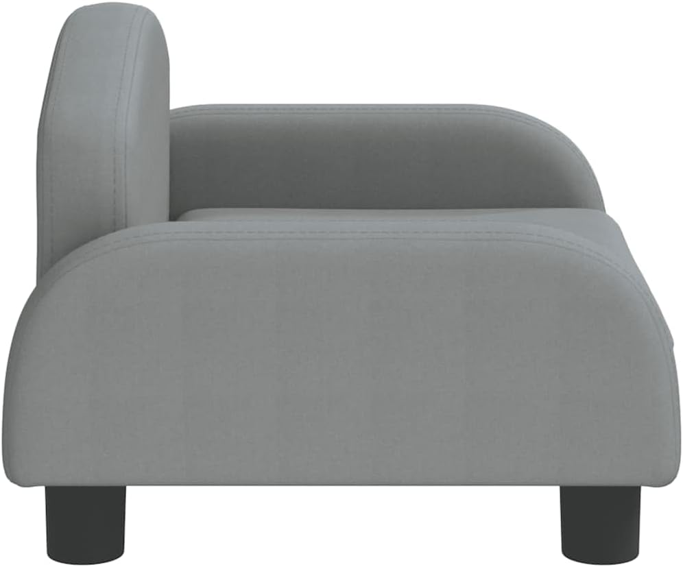 vidaXL Kindersofa, Couch für Kinder, Kindercouch mit runden Kanten, Kindersessel Minisofa Polstersof