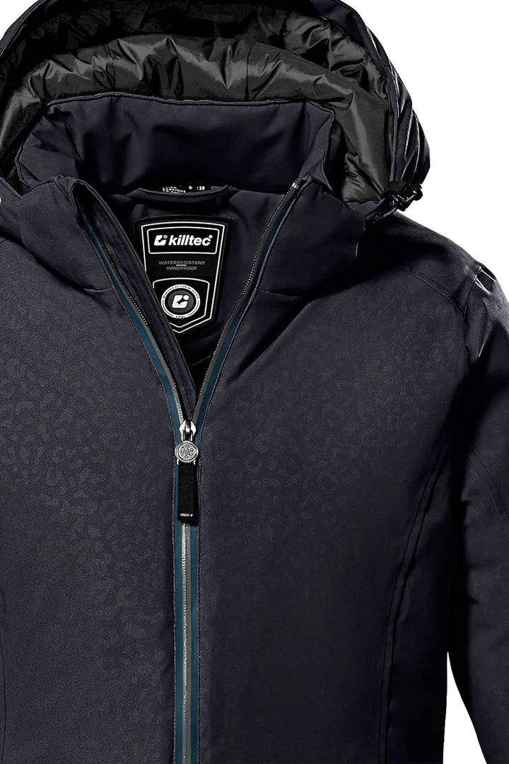 Killtec Damen Ksw 111 Wmn Ski Jckt Skijacke/Funktionsjacke mit abzippbarer Kapuze und Schneefang 40