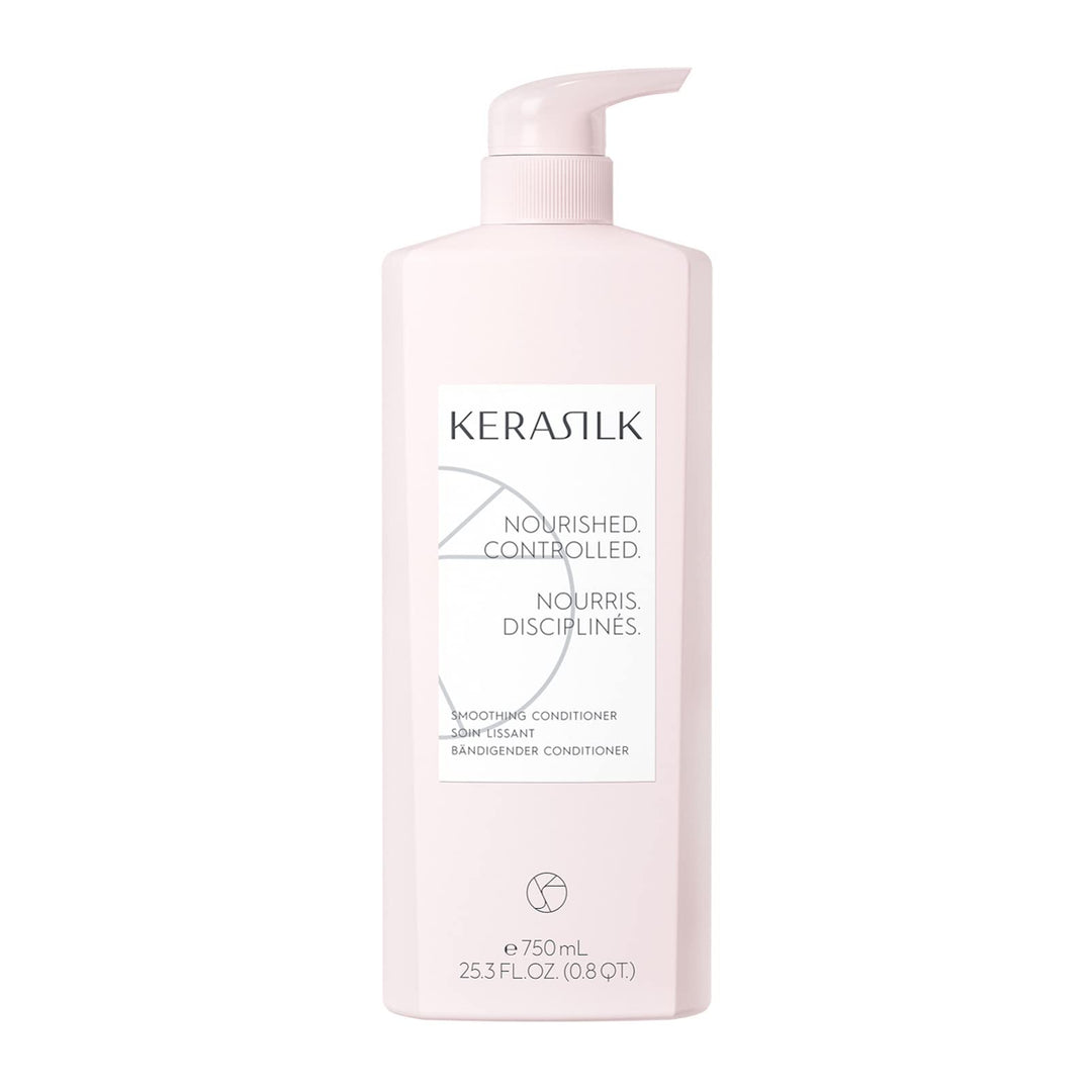 Kerasilk Essential, Bändigender Conditioner für widerspenstiges und krauses Haar, 750ml 750 ml (1er