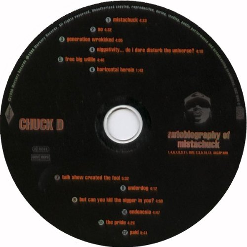 Autobiography of Mistachuck, Audio-CD