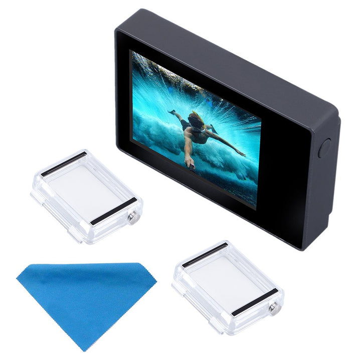 Suptig LCD-Bildschirm 2,0 Zoll LCD BacPac Non-Touchscreen für Gopro Hero 4 3+ 3 2 mit wasserdichter