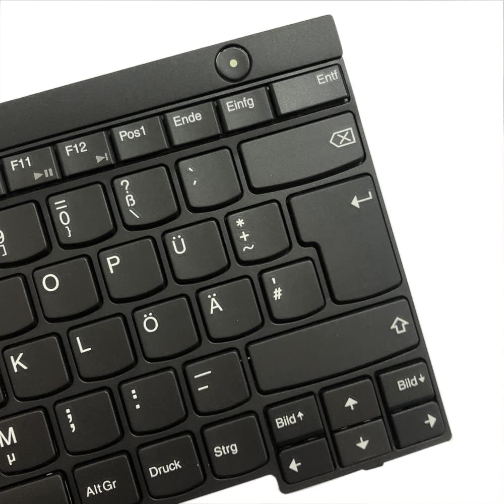 Gintai Ersatztaste Tastatur Deutsch Keyboard QWERTZ NoBacklit für Lenovo ThinkPad X230, X230 Tablet,
