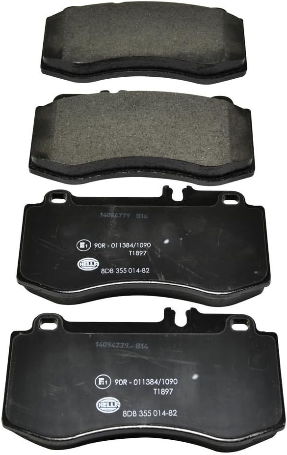 HELLA PAGID 8DB 355 014-821 Bremsbelagsatz - T1897 - Dicke/Stärke: 17.5mm - Bremssystem: Brembo - fü