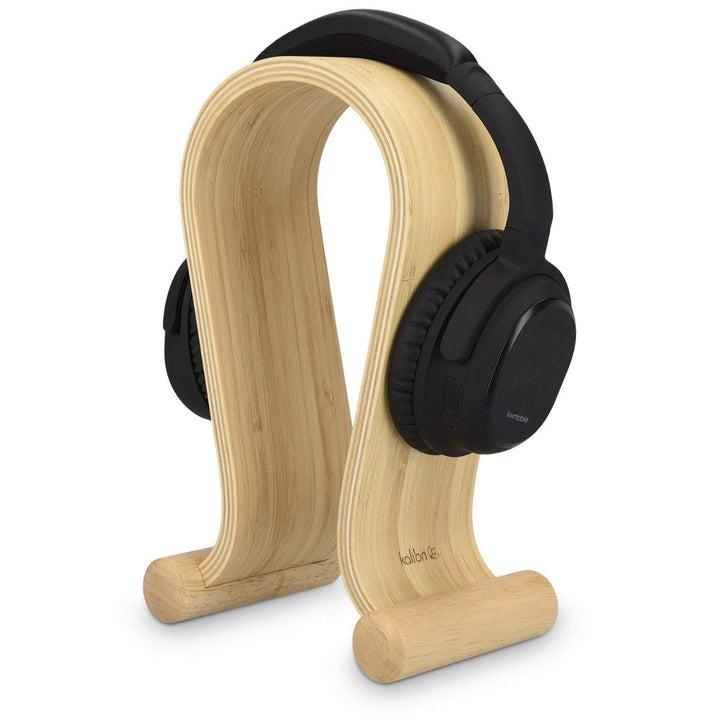 kalibri Kopfhörerhalter Kopfhörerständer Universal Holz - Kopfhörer Halter Headset Halterung - On Ea