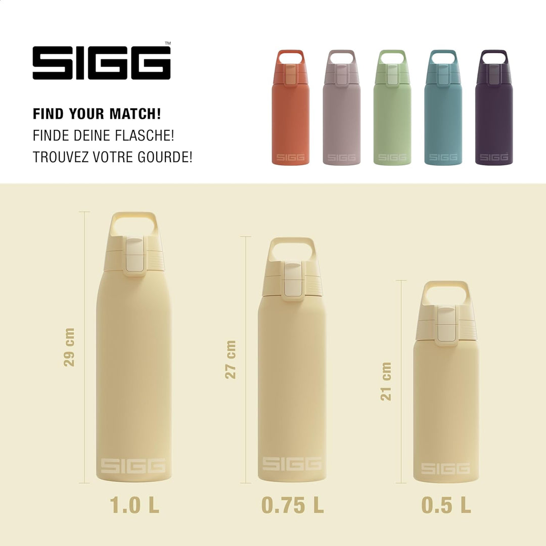 SIGG - Isolierte Trinkflasche - Thermosflasche Shield Therm One Opti Yellow kohlensäurehaltige Geträ