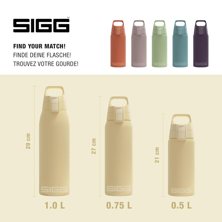 SIGG - Isolierte Trinkflasche - Thermosflasche Shield Therm One Opti Yellow kohlensäurehaltige Geträ
