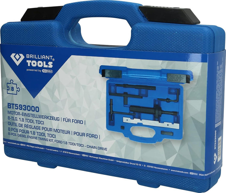 BRILLIANT TOOLS BT593000 Motor-Einstellwerkzeug für Ford 1.8 TDDI, TDCI [Powered by KS TOOLS]