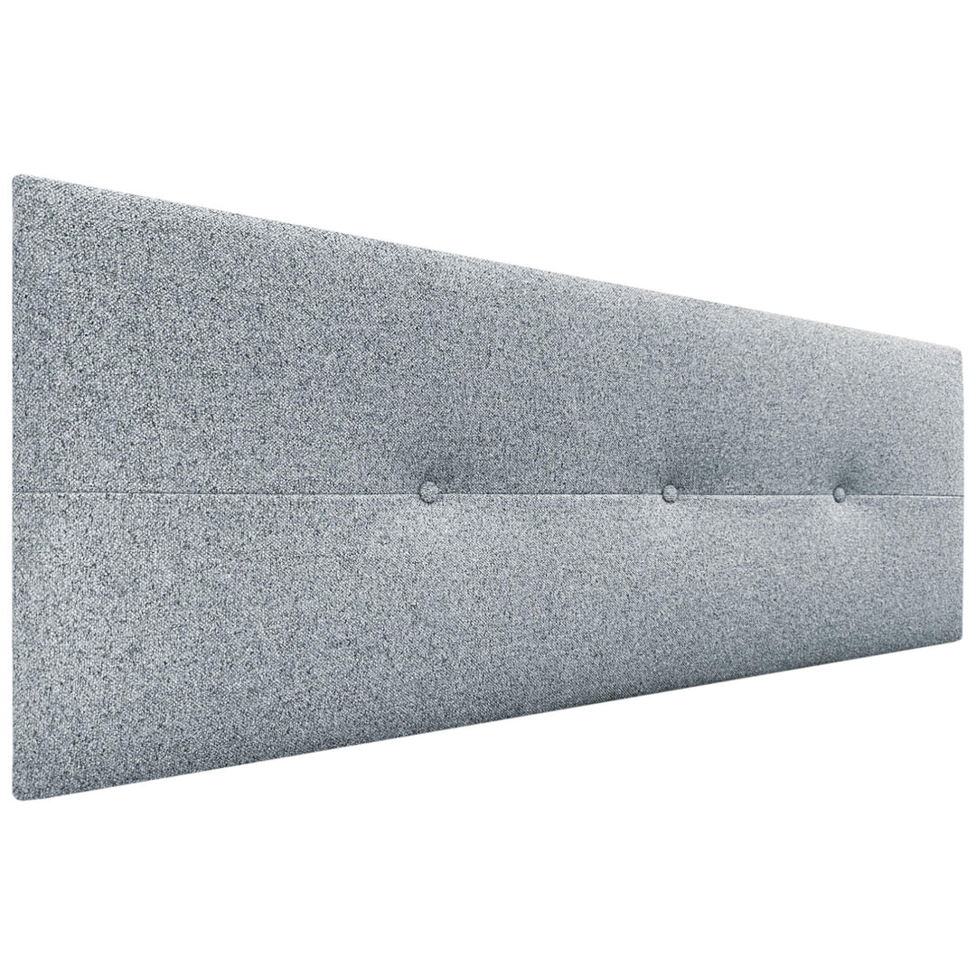 DHOME Kopfteil aus Kunstleder oder Stoff AQUALINE Pro Kopfteil Polsterkopfteil Luxusbett (Stoff Perl
