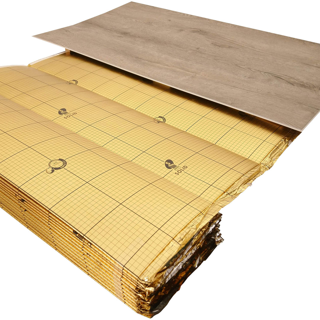 uficell® Vinyl Trittschalldämmung "VINOLOCK" mit Anti-Slip-Technologie - Stärke: 1,5 mm - Dichte ca.