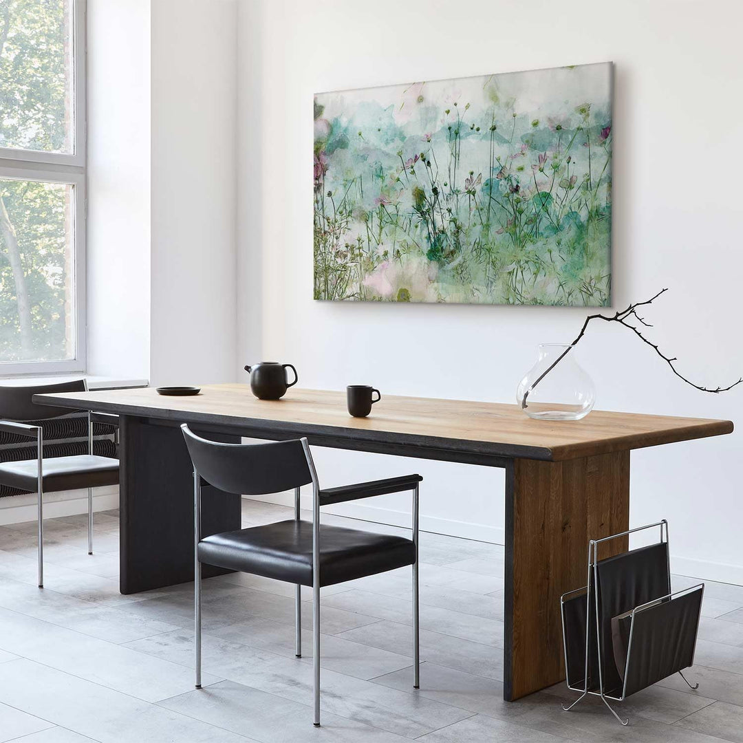 murando - Bilder Wiese 90x60 cm Leinwandbild 1 tlg Kunstdruck modern Wandbilder XXL Wanddekoration D