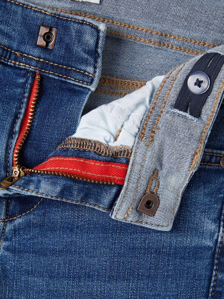 NAME IT Mädchen Hose 128 Medium Blue Denim, 128 Medium Blue Denim