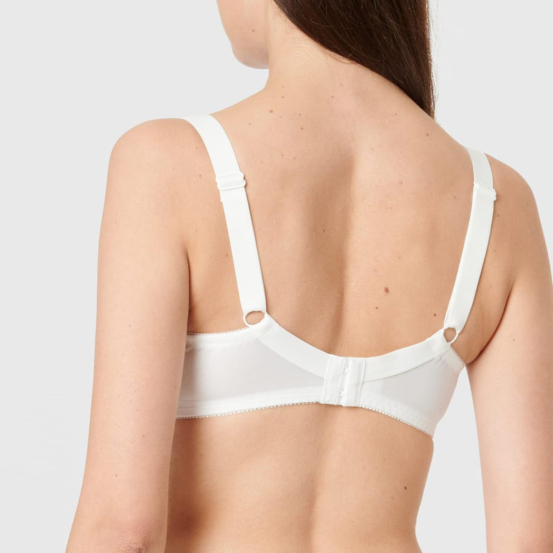 SUSA BH Damen ohne Bügel Latina, Damen-BHs mit genähten Cups & längenverstellbarem Träger, Idealer H