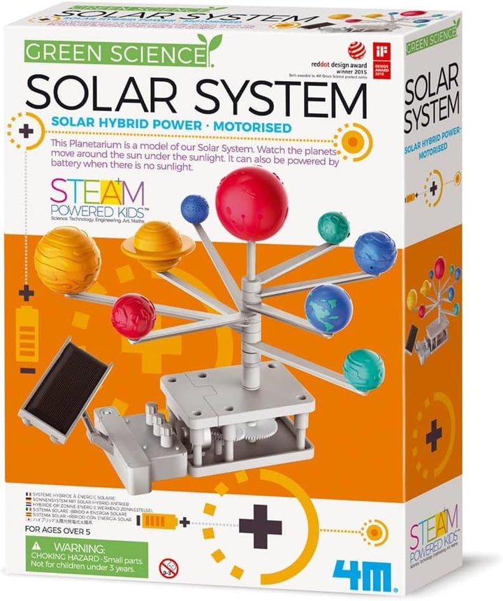 4M Green Science STEM Experimentierkasten Sonnensystem ab 8 Jahre, Sonnensystem