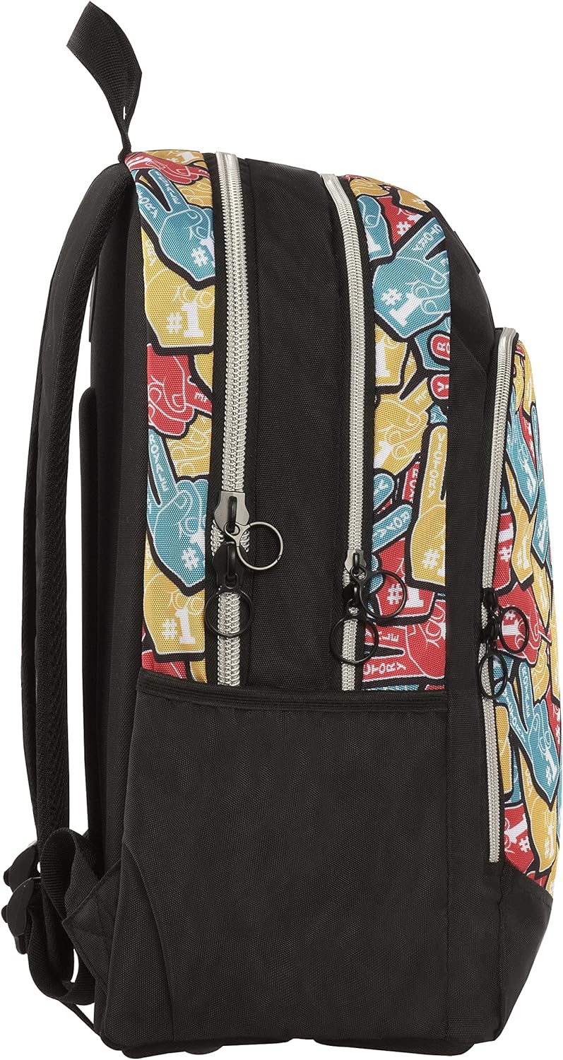 Franco Cosimo Panini Editore Rucksack ORG. C/Trolley abnehmbar New Foam Fingers ForTNITE